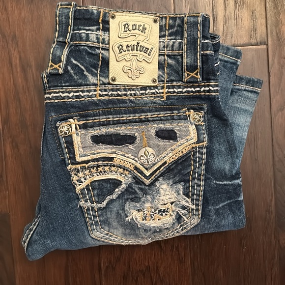 Men’s 30x32 Rock Revival Jeans - Picture 4 of 4